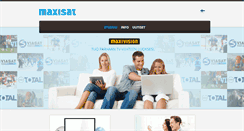 Desktop Screenshot of maxisat.fi